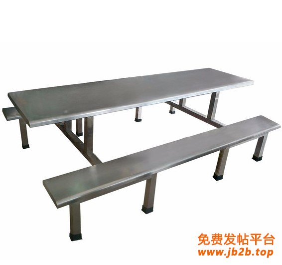 不锈钢餐桌6
