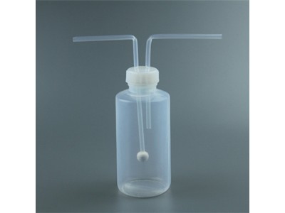 FEP洗气瓶耐腐蚀氟四六洗气瓶金属空白值低实验室用