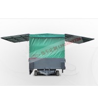 展翼型雨篷平板拖车