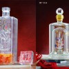 青海船瓶企业/宏艺玻璃制品厂价定制内置酒瓶