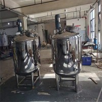湖北省鸿谦乳化配料罐不锈钢搅拌罐厂家供货加厚加固
