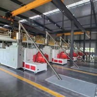 博宇SPC石塑地板挤出生产线设备 SPC石塑地板设备