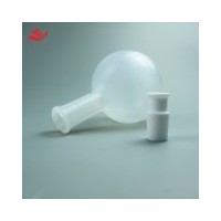 蒸馏装置反应瓶PFA圆底烧瓶可定制口径耐强酸内壁光滑易清洗