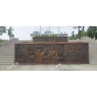 华阳雕塑 重庆青石浮雕制作 重庆旅游IP设计 重庆景区浮雕方案