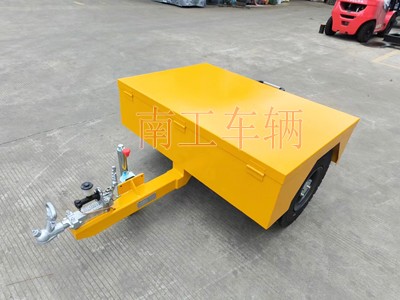 3吨牵引式ATV平板拖车 单轴轻型工具拖车