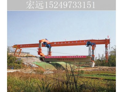 湖南铁路架桥机租赁公司 架桥机架设小箱梁施工工艺及过程