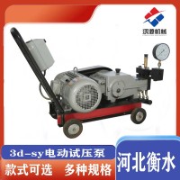电动打压泵  水压测压厂家压力自控电动试压泵