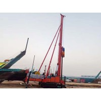 四川CFG桩机/河北鼎峰工程机械供应12米长螺旋钻机