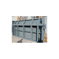江西水库电站钢制闸门订制-昌森水利机械加工平面焊接钢闸门