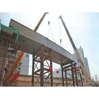 河北邯郸钢箱梁顶推施工厂家施工方法的优势